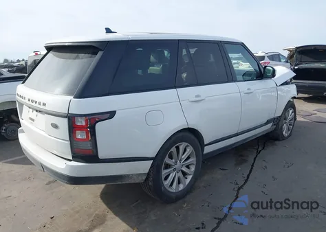 2016 Land Rover Range Rover 3.0L V6 Turbocharged Diesel Hse Td6 из США, поврежденный, VIN SALGS2KF9GA319030